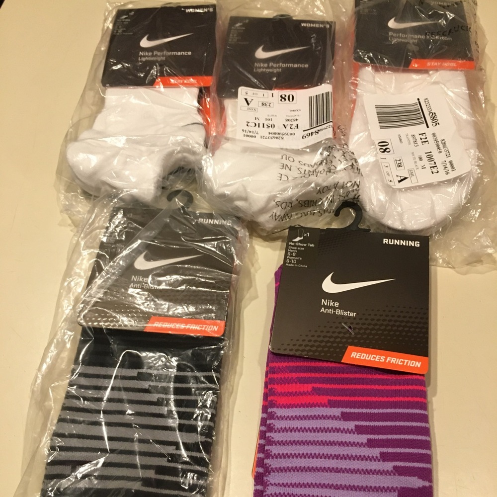 Lot of 9 Pairs Nike Socks NIP Low Ball offers BLOCKED